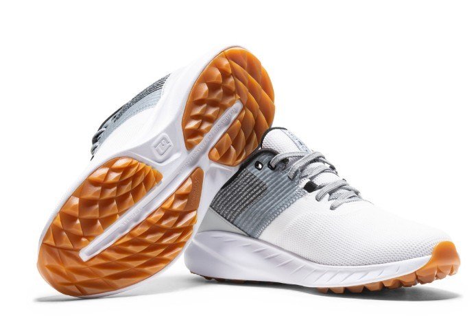 FootJoy Flex dámske golfové topánky, bielo/šedé