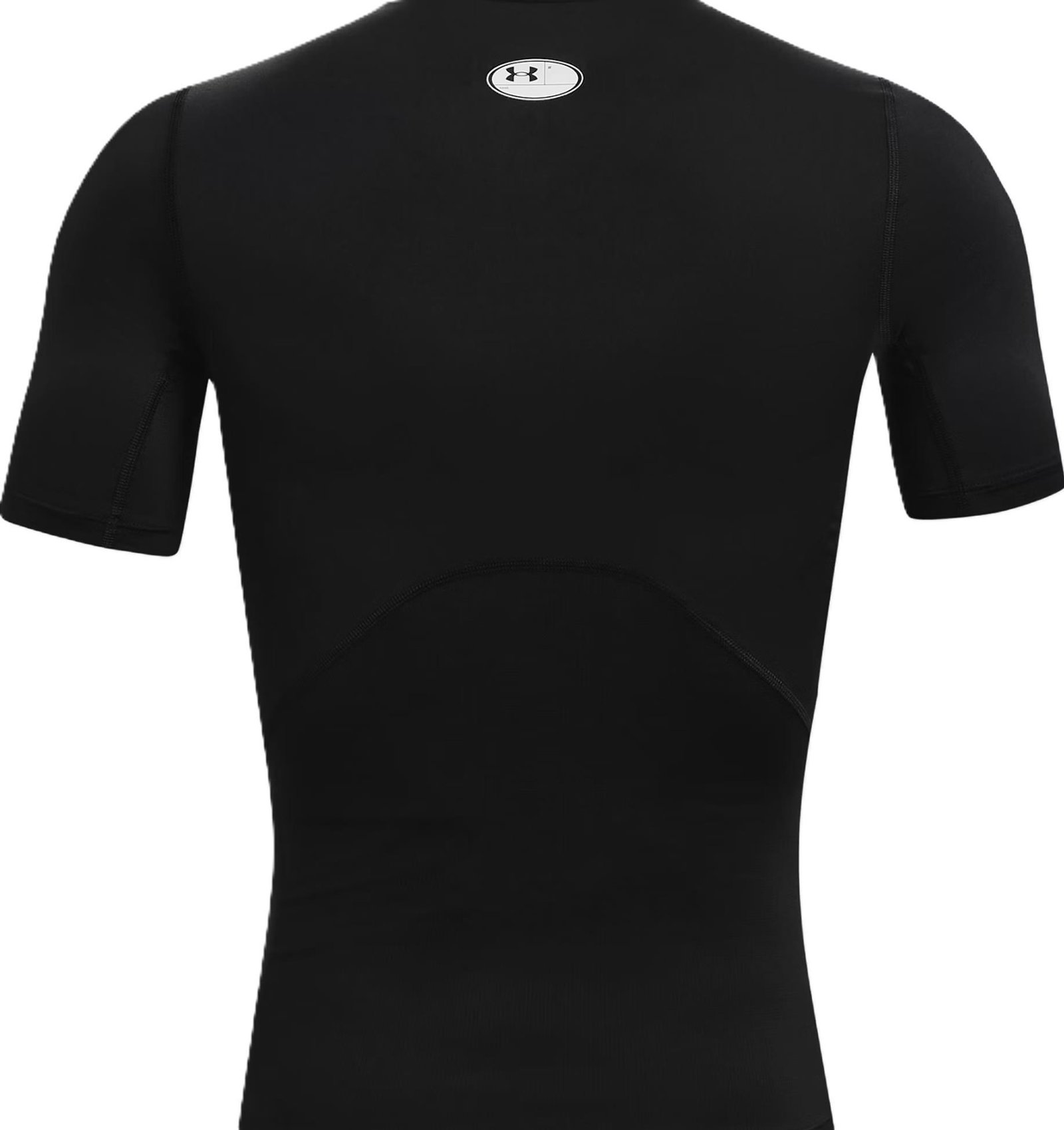 Under Armour HeatGear pánske kompresné tričko, čierno/biele