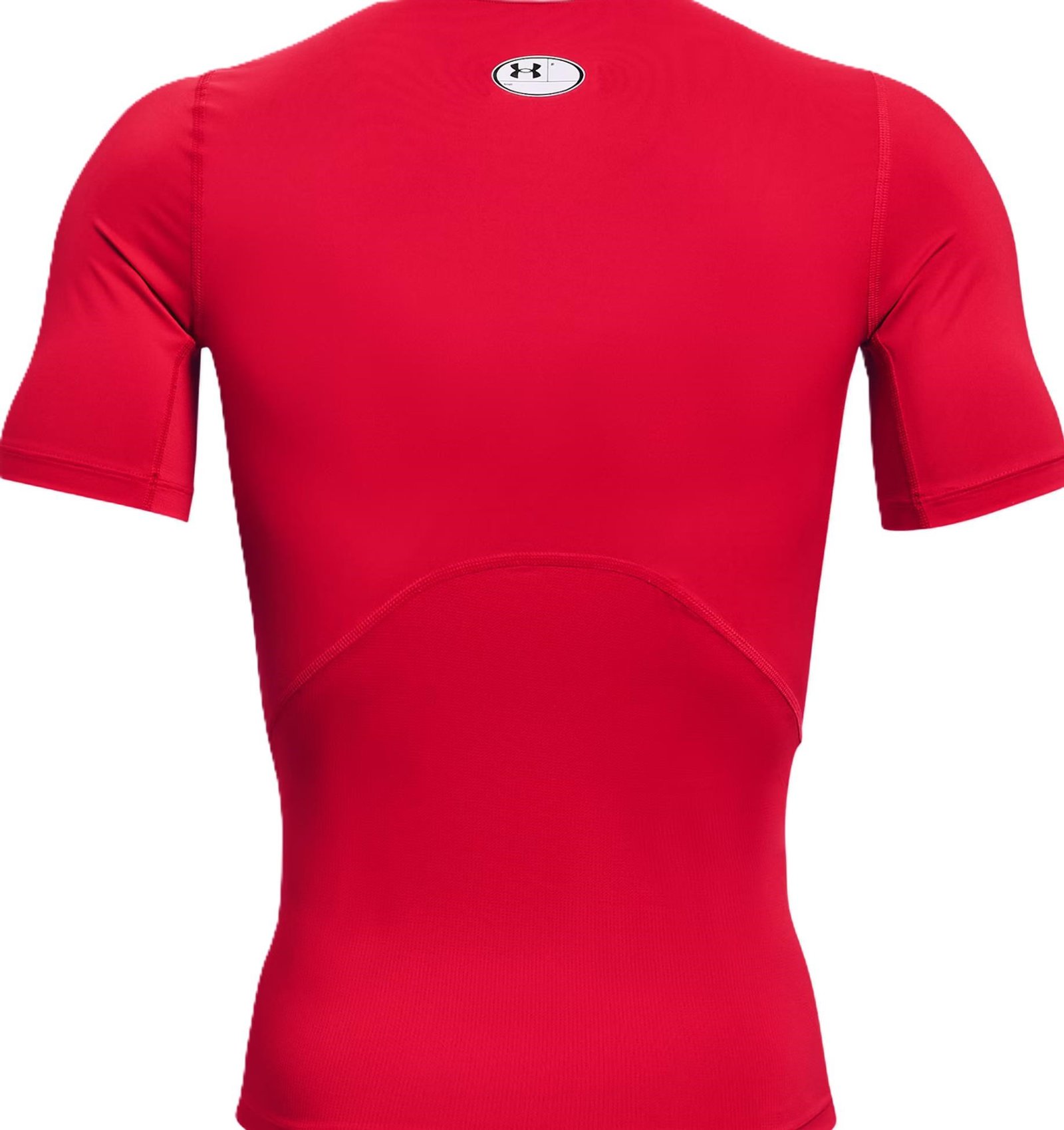 Under Armour HeatGear pánske termo tričko, červeno/biele