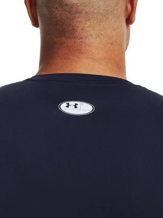 Under Armour HeatGear pánske kompresné tričko s dlhým rukávom, midnight navy