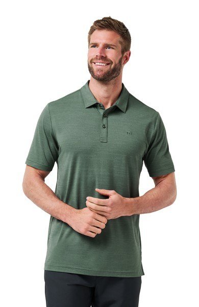 Travis Mathew The Heater pánske polo, balsam green