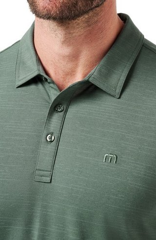 Travis Mathew The Heater pánske polo, balsam green