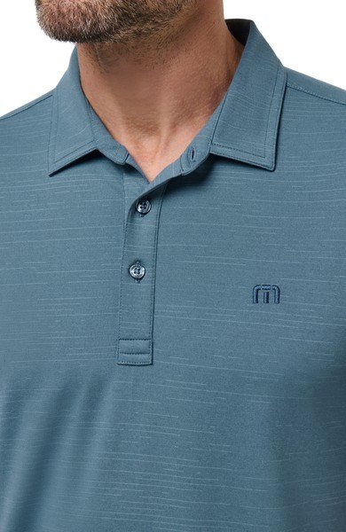 Travis Mathew The Heater pánske polo, copen blue