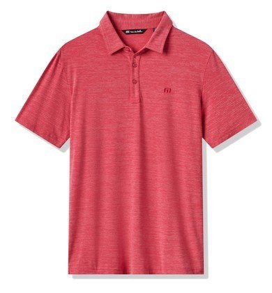 Travis Mathew The Heater pánske polo, heather scooter
