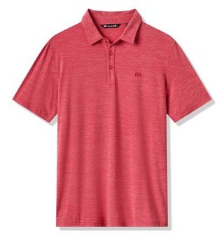 Travis Mathew The Heater pánske polo, heather scooter