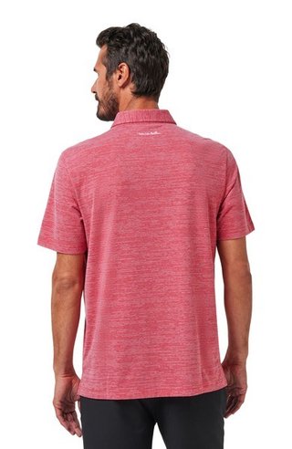 Travis Mathew The Heater pánske polo, heather scooter