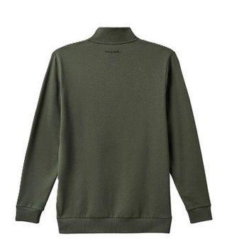 Travis Mathew Cloud Quarter Zip 2.0 pánska mikina, dark olive