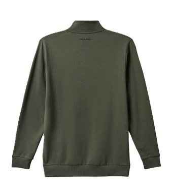 Travis Mathew Cloud Quarter Zip 2.0 pánska mikina, dark olive