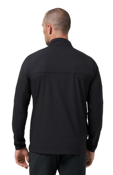 Travis Mathew Wanderlust quarter zip pánska bunda, čierna