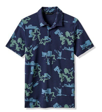 Travis Mathew Favorite Hello pánske polo, total eclipse