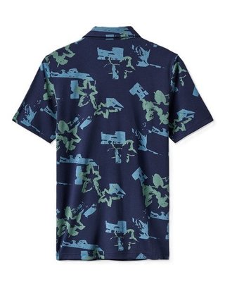 Travis Mathew Favorite Hello pánske polo, total eclipse