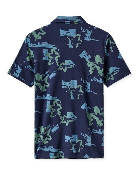 Travis Mathew Favorite Hello pánske polo, total eclipse