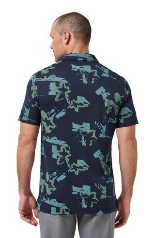 Travis Mathew Favorite Hello pánske polo, total eclipse