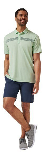 Travis Mathew River Boat pánske polo, aqua foam