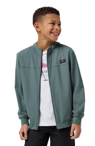 Travis Mathew Wanderlust detská mikina, balsam green