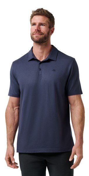 Travis Mathew Featherweight Performance pánske polo, total eclipse