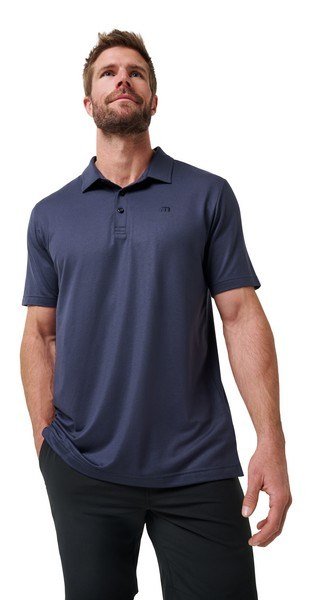 Travis Mathew Featherweight Performance pánske polo, total eclipse