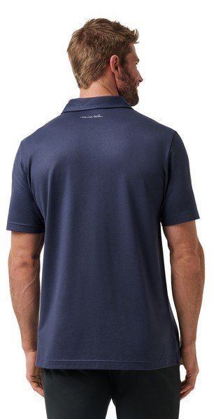 Travis Mathew Featherweight Performance pánske polo, total eclipse