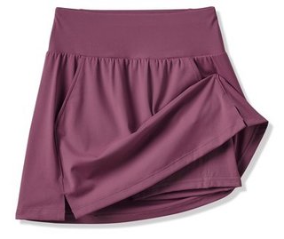 Travis Mathew Game Set Match Moveknit dámska sukňa, damson