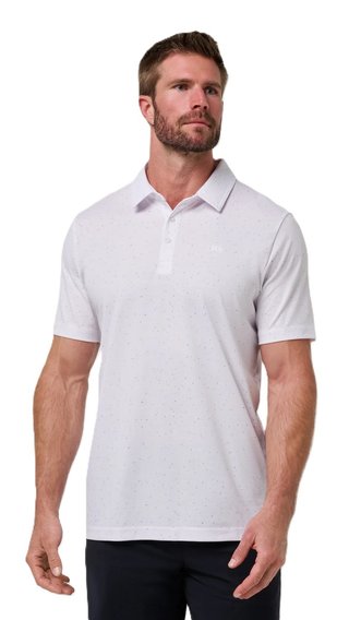 Travis Mathew Special Trip pánske polo, biele