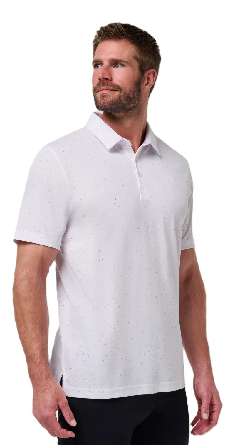 Travis Mathew Special Trip pánske polo, biele