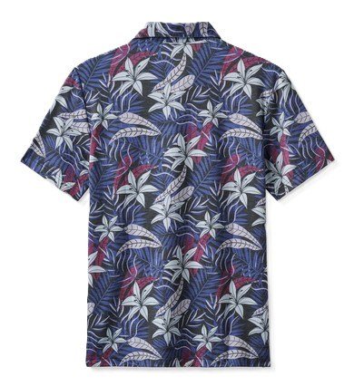 Travis Mathew Featherweight Open Bay pánske polo, čierne