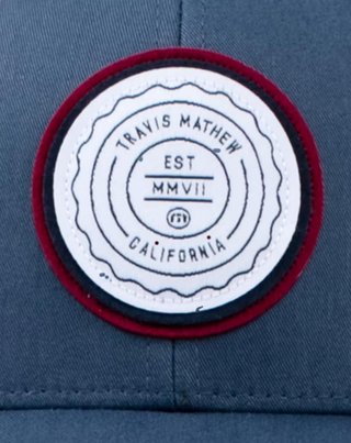 Travis Mathew The Patch juniorská kšiltovka, tmavomodrá