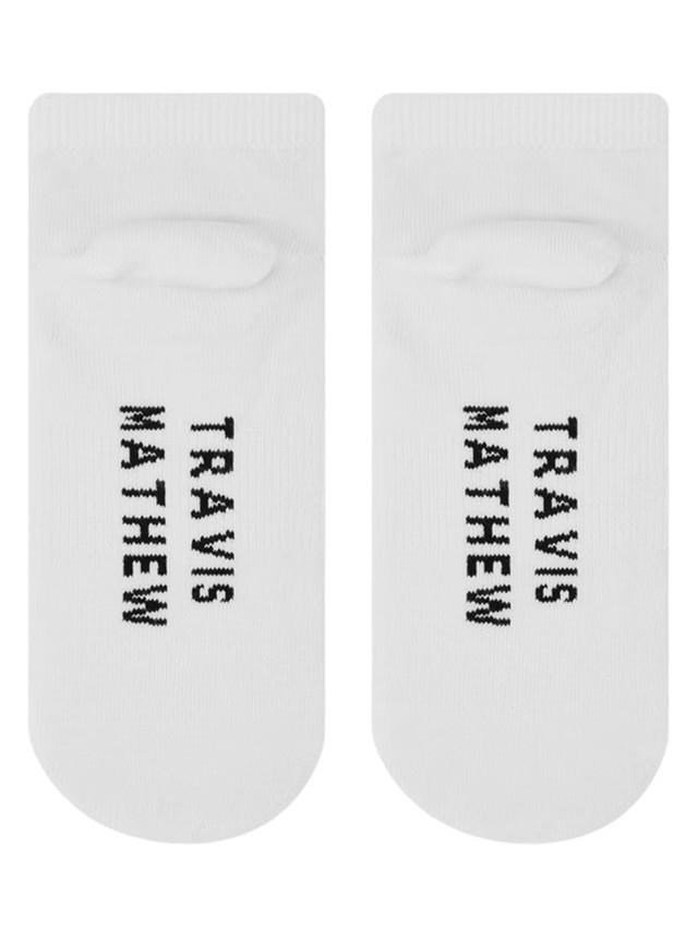 Travis Mathew Shorty Smalls 2.0 ponožky, biele