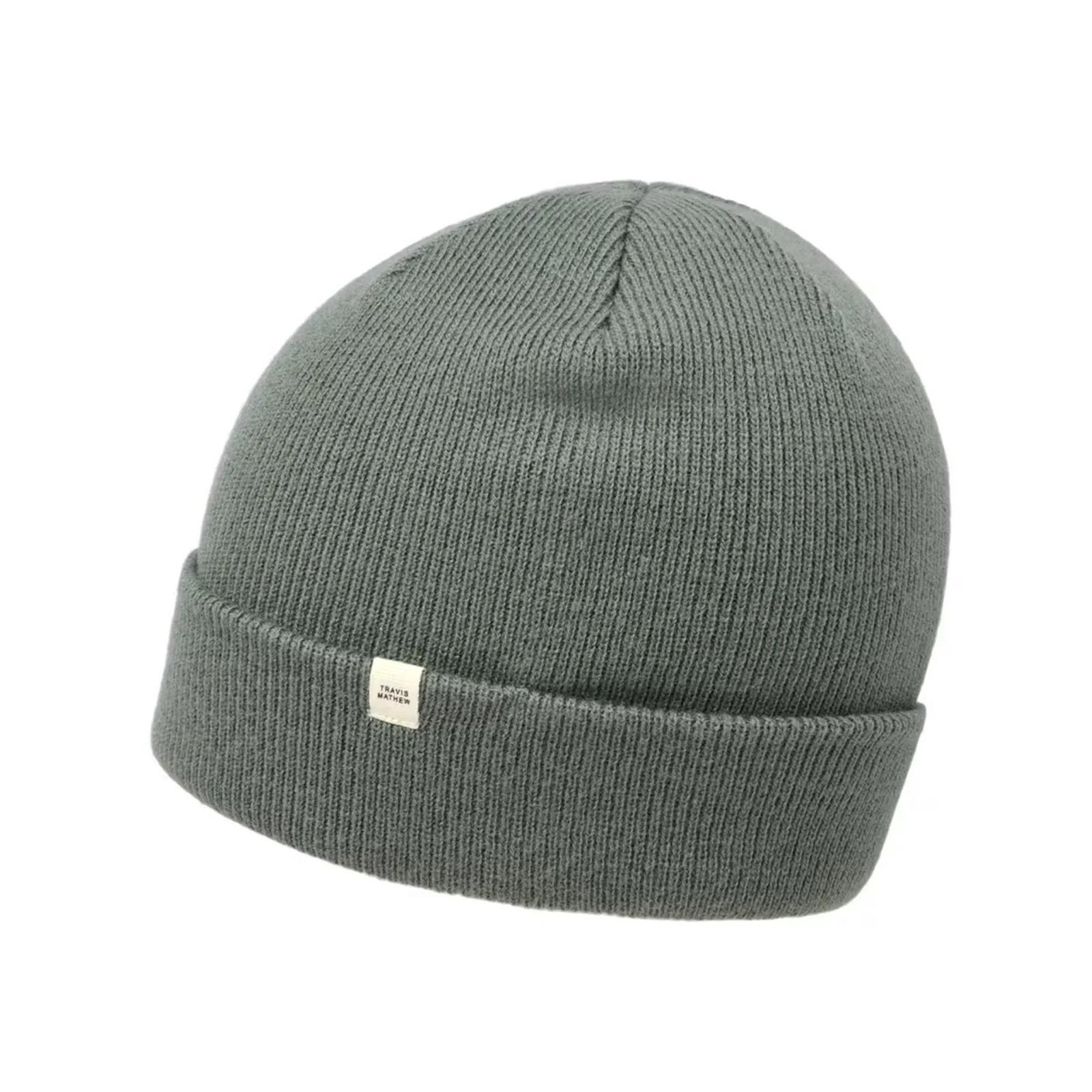Travis Mathew Cloud Beanie pánska zimná čepica, dark olive
