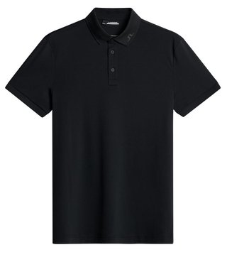 J.Lindeberg KV Print pánske polo, čierne