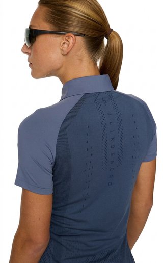 J.Lindeberg Bobi dámske polo, vintage indigo