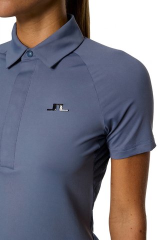 J.Lindeberg Bobi dámske polo, vintage indigo