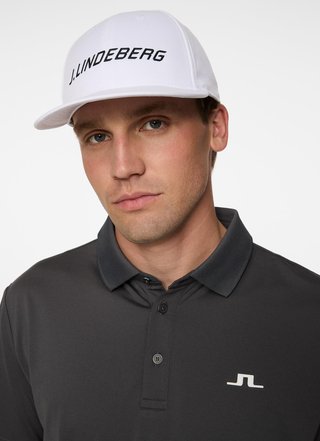 J.Lindeberg Drive cap kšiltovka, biela