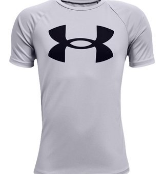Under Armour Tech Big Logo detské tričko, sivé