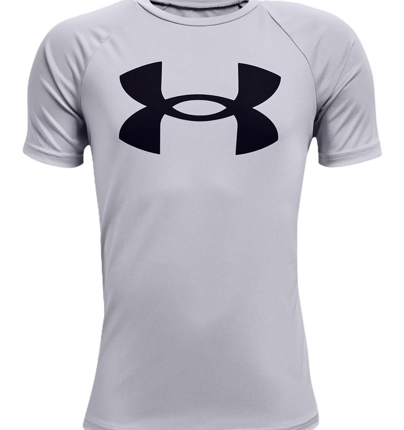 Under Armour Tech Big Logo detské tričko, sivé