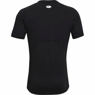Under Armour HeatGear Fitted S pánske tričko, čierne
