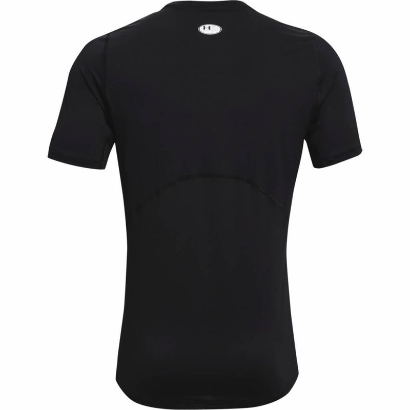 Under Armour HeatGear Fitted S pánske tričko, čierne