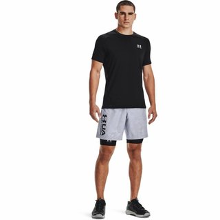 Under Armour HeatGear Fitted S pánske tričko, čierne