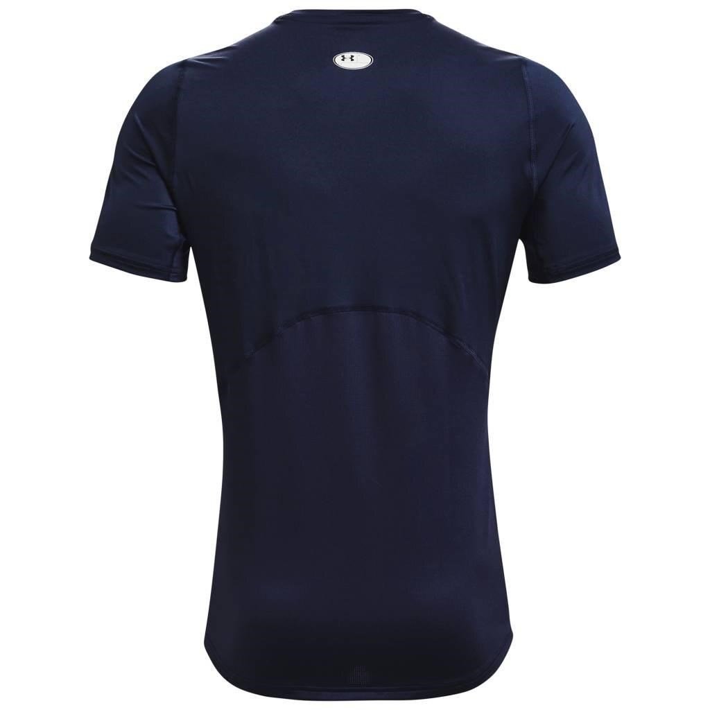 Under Armour HG Fitted SS pánske tričko, midnight navy