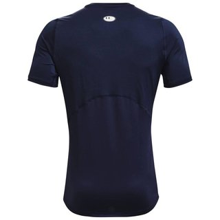 Under Armour HG Fitted SS pánske tričko, midnight navy