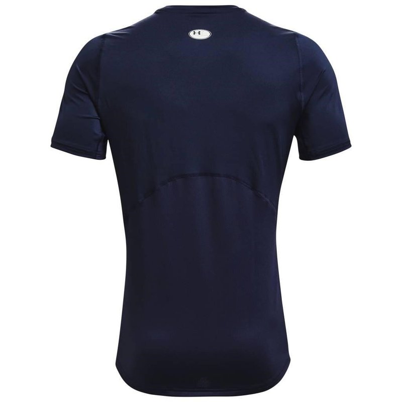 Under Armour HG Fitted SS pánske tričko, midnight navy