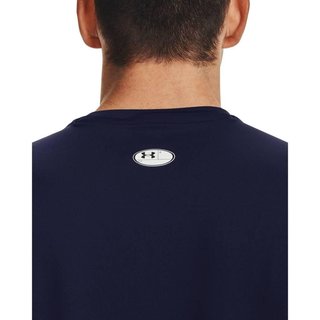 Under Armour HG Fitted SS pánske tričko, midnight navy