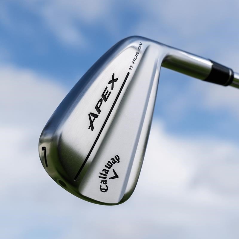 Callaway Apex Ti Fusion Plated pánske železá, grafit