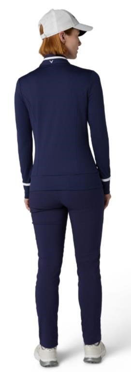 Callaway Thermal Long Sleeve Colourblock dámske tričko, peacoat