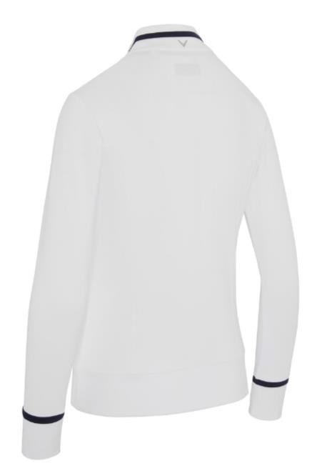 Callaway Thermal Long Sleeve Colourblock dámske tričko, brilliant white