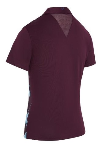 Callaway Stemmed Floral dámske polo, potent purple