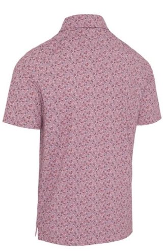 Callaway Novelty Confetti Print pánske polo, mesa rose