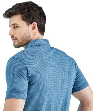 PING Hershel pánske polo, blue fusion multi