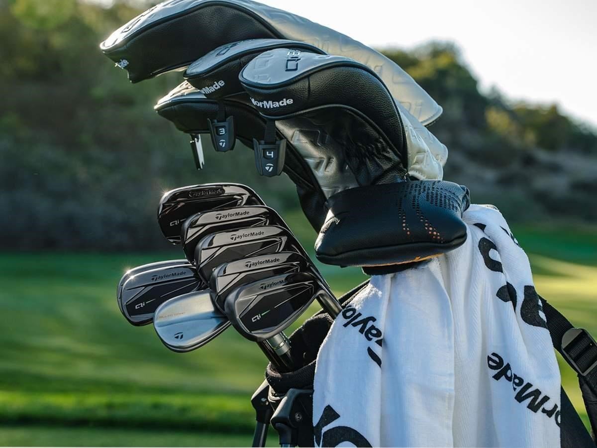 TaylorMade Qi Gunmetal Edition pánske železá, oceľ