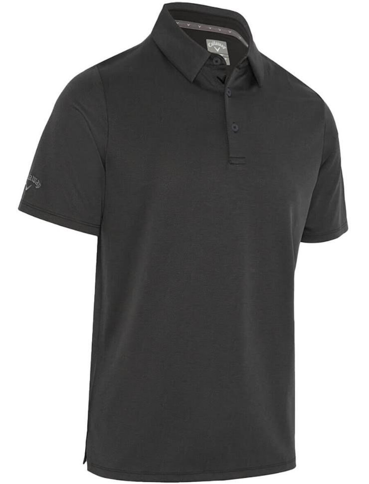 Callaway Chev Twill Jacquard pánske polo, caviar